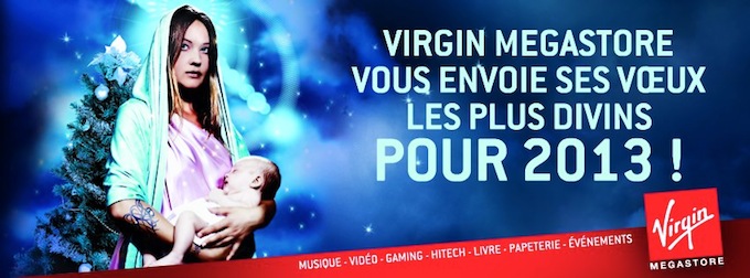 Virgin Megastores in France are closing...