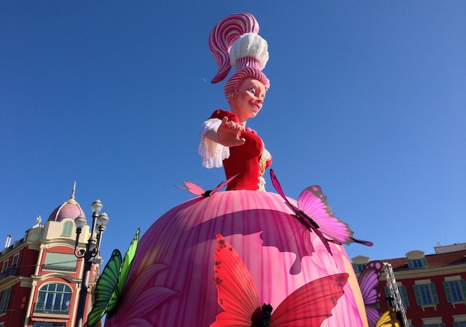 La reine de Carnaval de Nice 2013