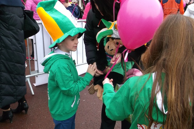 Happy St. Patrick's Day! The Pink Ribbon Walk 2013 in Monaco