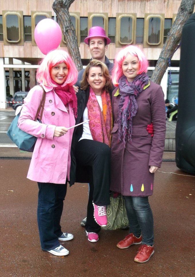 More participants from the Pink Ribbon Walk 2013 in Monaco