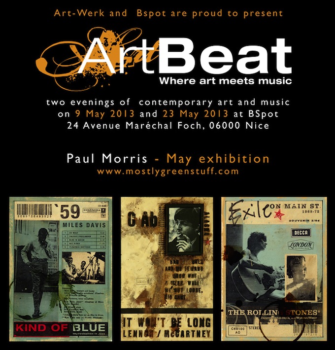 ArtBeat featuring Paul Morris in May