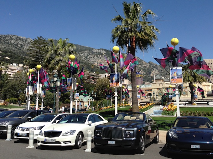 Automobiles in Monte-Carlo