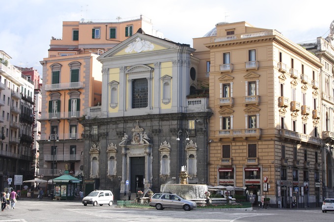 Piazza Trieste e Trente in Naples, Italy