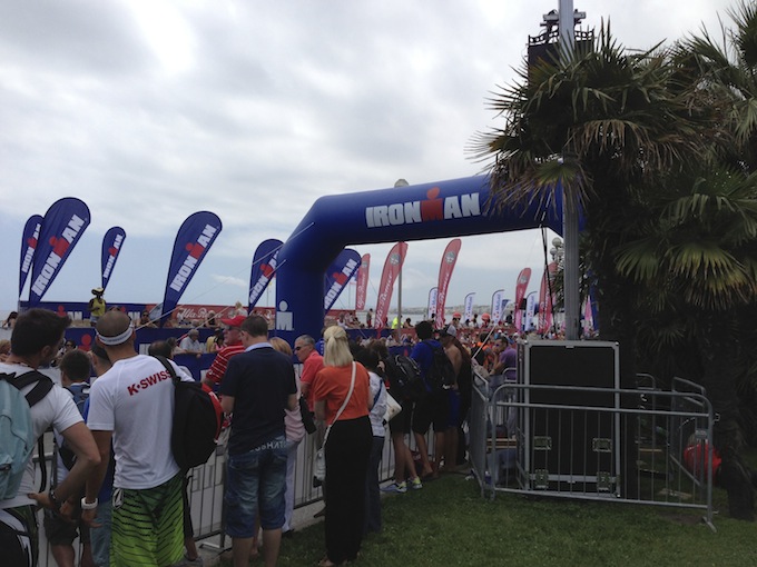 Ironman® France spectators on the Promenade des Anglais
