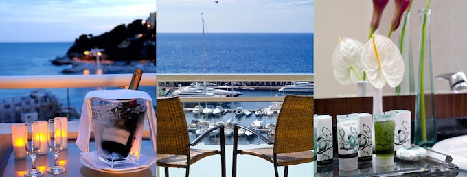 The stunning Riviera Marriott Hotel in Cap d'Ail