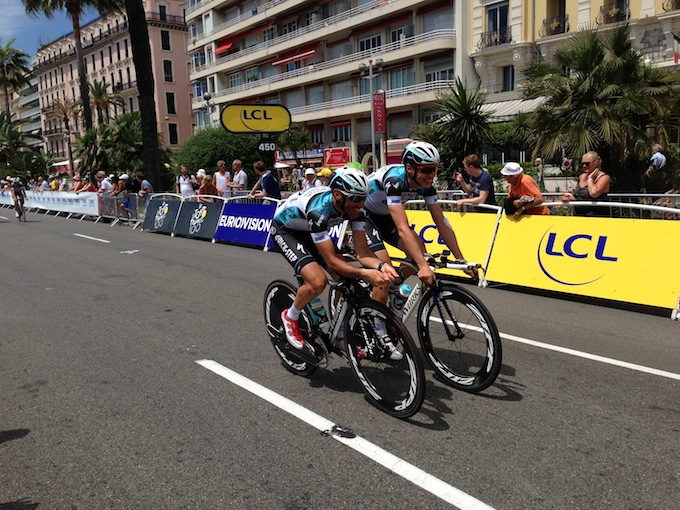 The Tour de France in Nice
