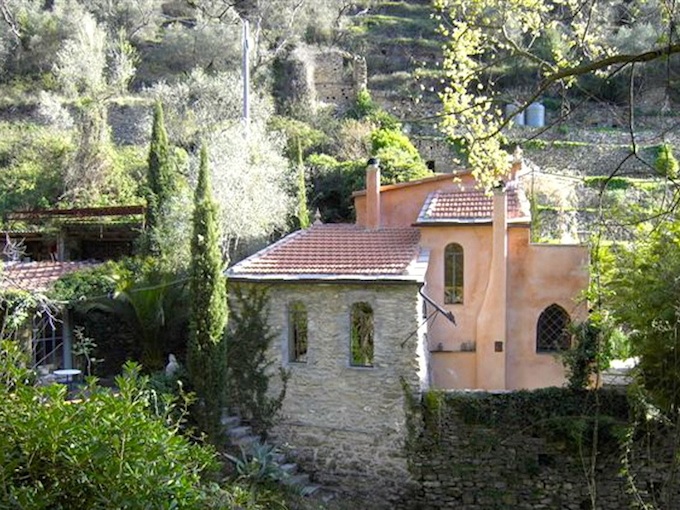 The country house in Dolcedo-Lecchiore