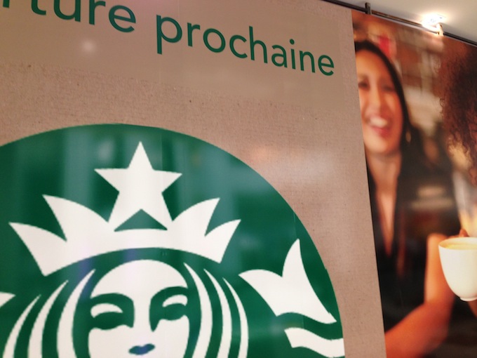 Starbucks coming to Nice Étoile