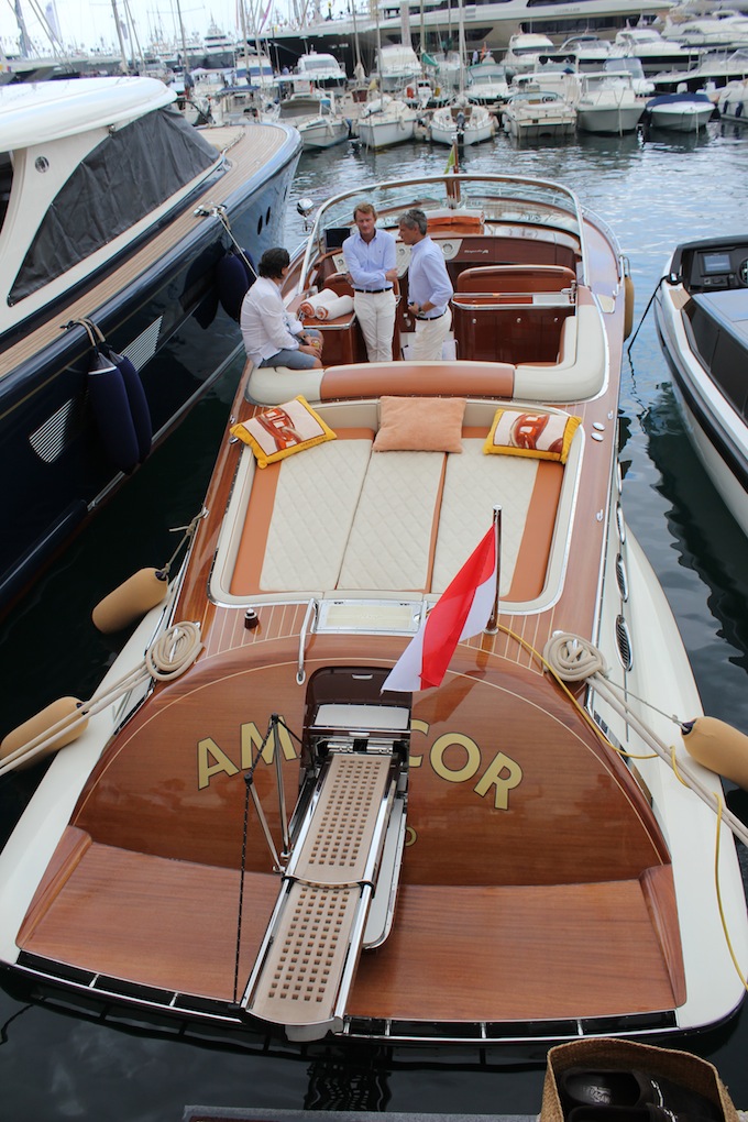 Another fine classic yacht at the 2013 Monaco Yacht Show