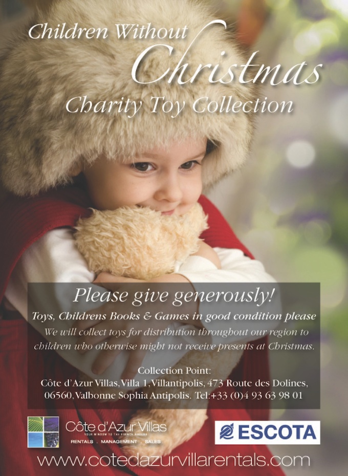 Cote d'Azur Villas Christmas Charity Appeal 2013