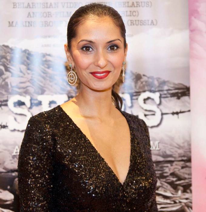 Babita Sharma from the BBC at Angel Film Awards 2013 in Monaco