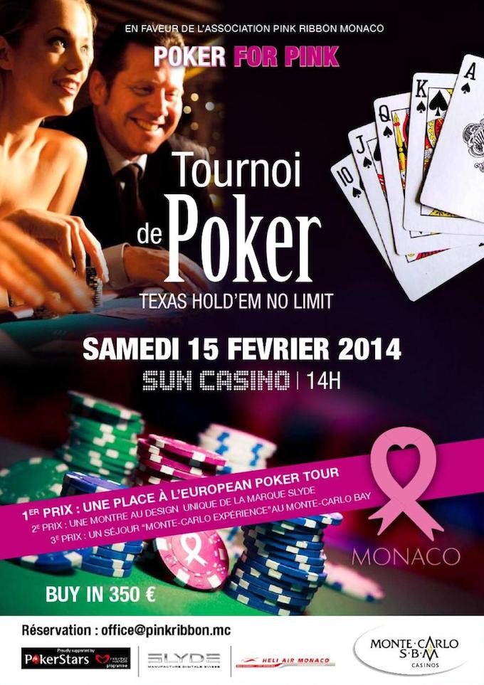 Pink Ribbon Monaco present Poker fro Pink