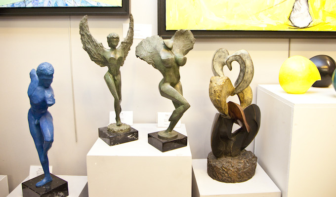 Sculptures by Michel Anthony in Nice