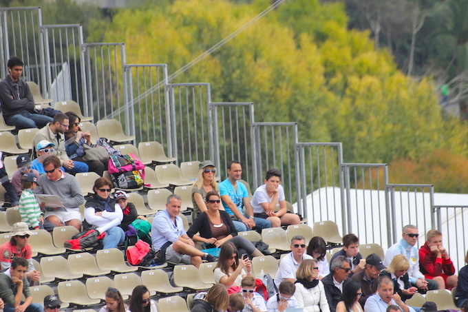 Section of the crowd at Monte-Carlo Rolex Masters 2014