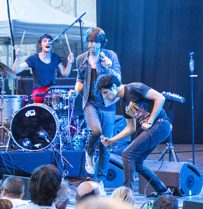 Gush perform at Crazy Week 2014 in Nice
