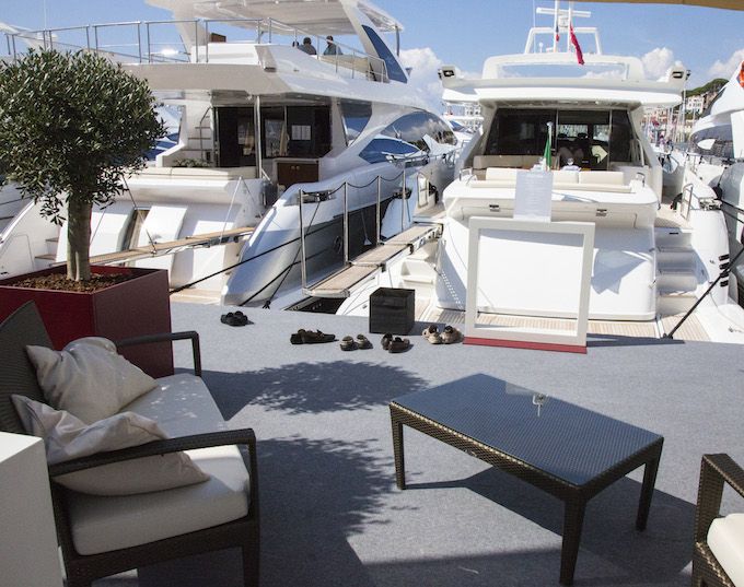 Yachts at Cannes Yachting Festival 2014