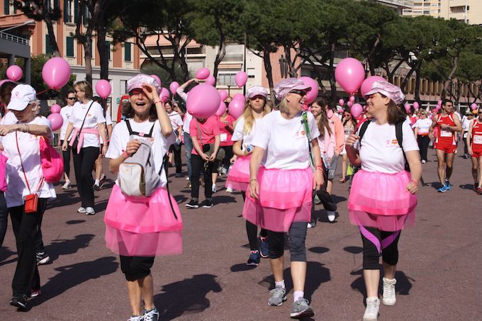 Pink Ribbon Monaco annual walk