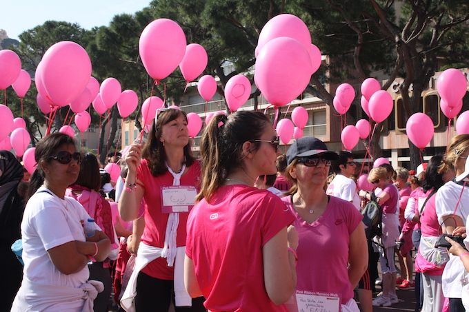 2014 Pink Ribbon Monaco annual walk