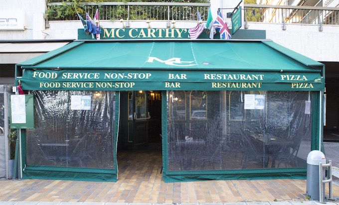 Exterior of McCarthy's Irish Pub in Monaco