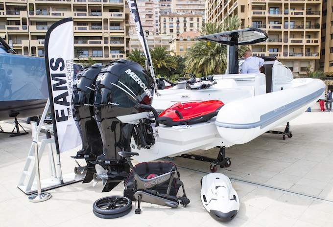 Boats also feature at Top Marques Monaco 2015 at the Grimaldi Forum