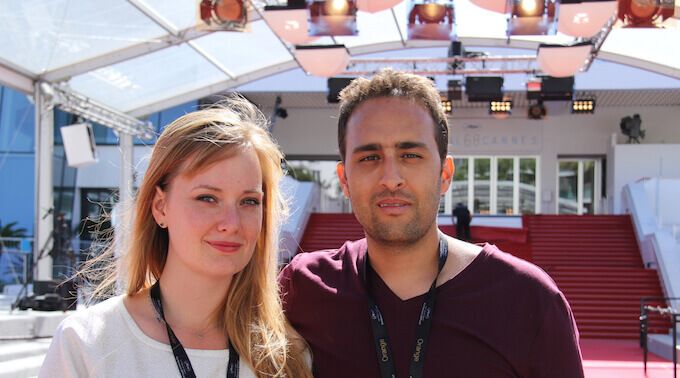 Youcef and July at Cannes