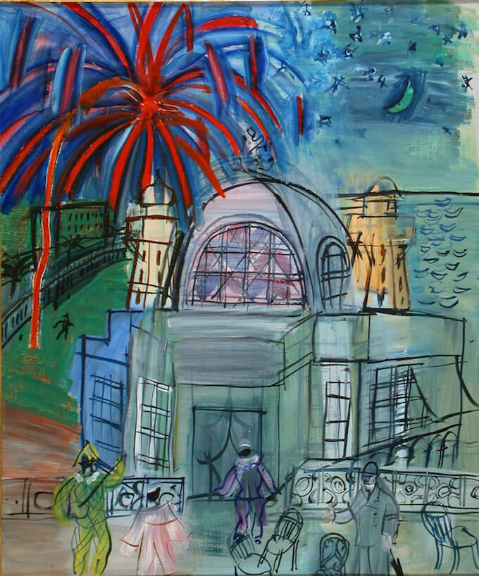 Prom in Nice by Dufy courtesy Ville de Nice