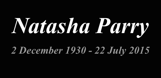 Natasha Parry RIP