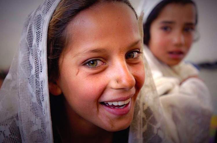Photo of girl in Afghanistan © Sebastian Rich