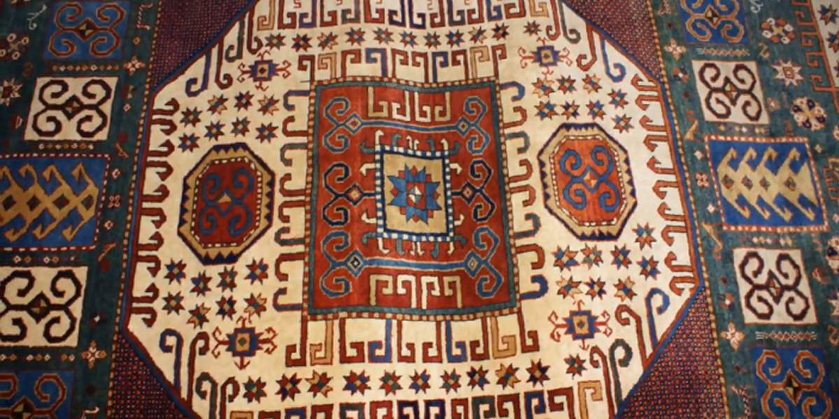 Azerbaijani traditional carpet