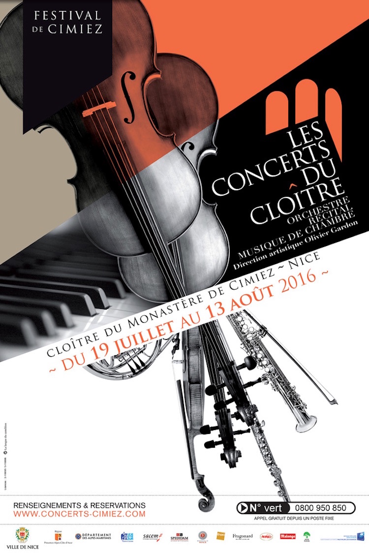 Concerts in Cimiez 2016 poster