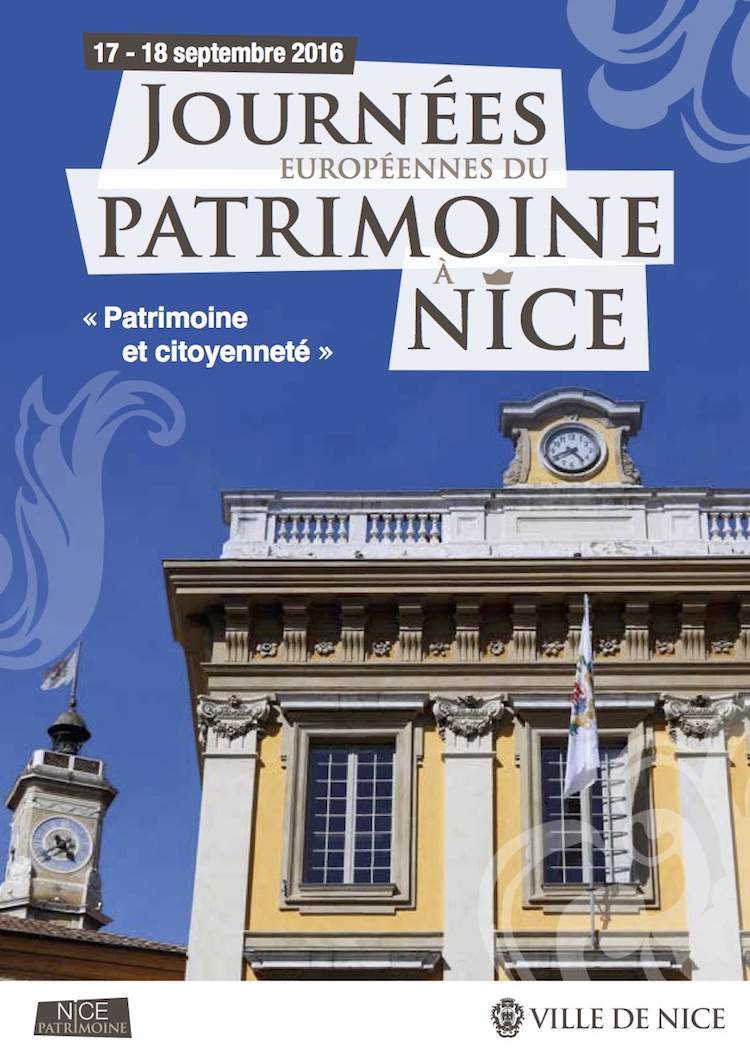 Les journées du Patrimoine Nice 2016