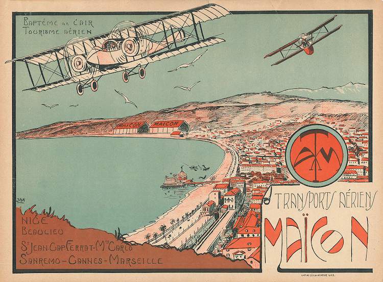 Transports aériens Maïcon poster