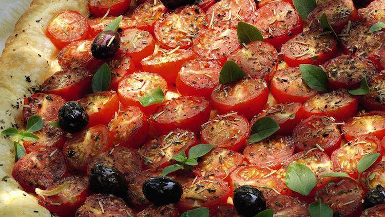 Tarte aux tomates de la Merenda à Nice
