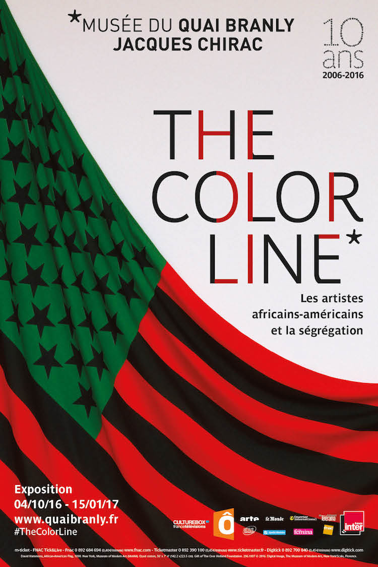 The Color Line poster -- expo in Paris