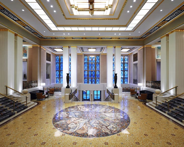 Waldorf Astoria Hotel Park Avenue Lobby