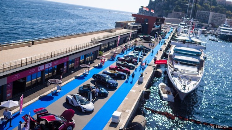Monaco Yacht Show Car Deck