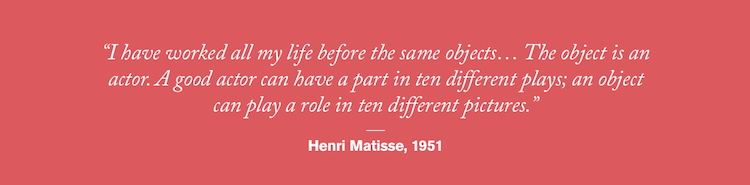 Matisse quote