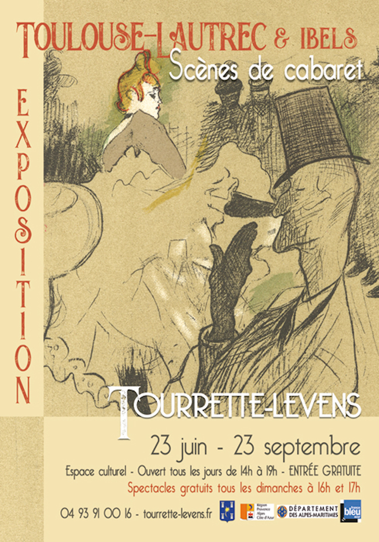 Toulouse-Lautrec expo poster