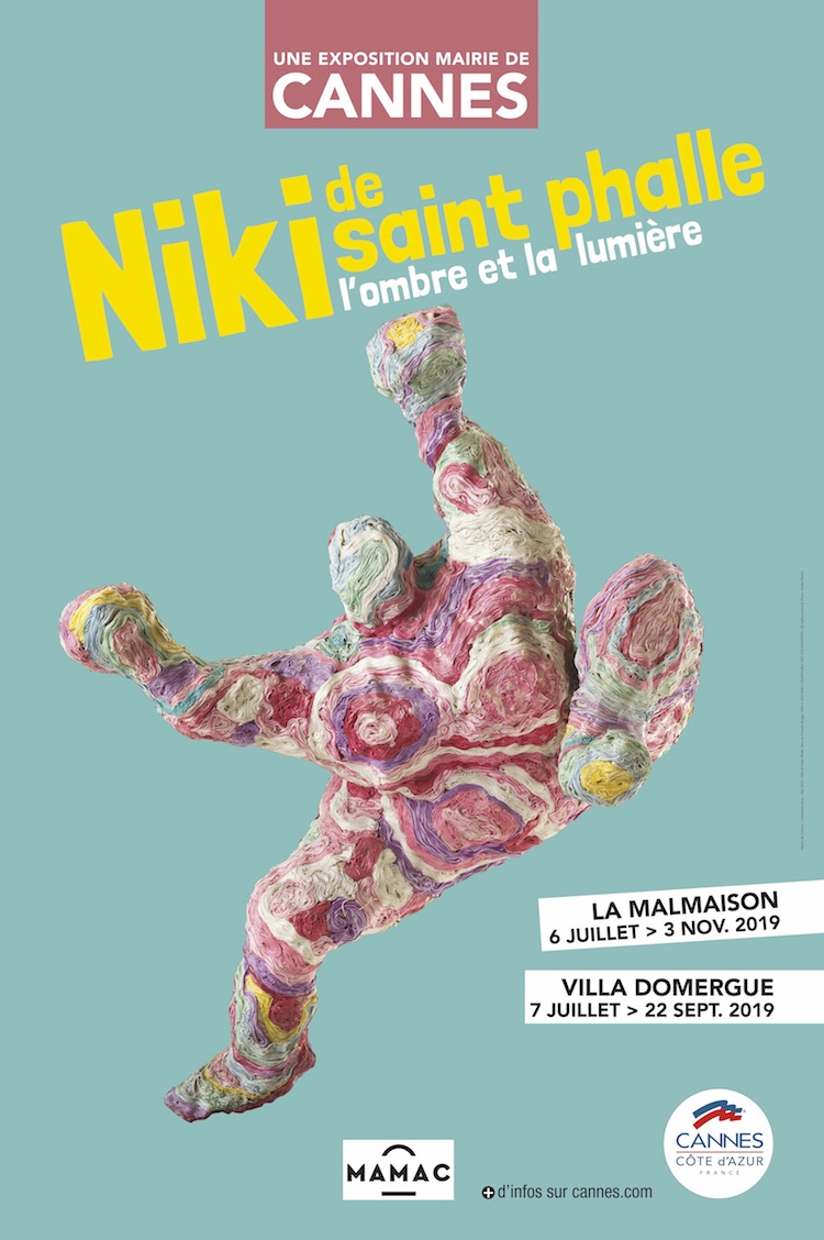 Affiche expo Niki de Saint Phalle 2019 CANNES