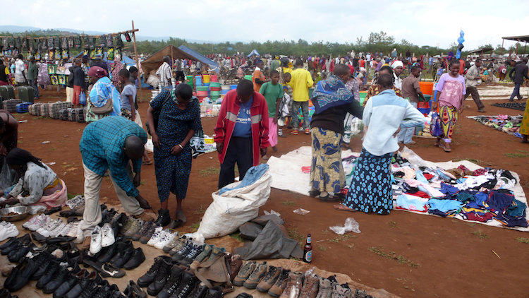Marketplace in Tanzania