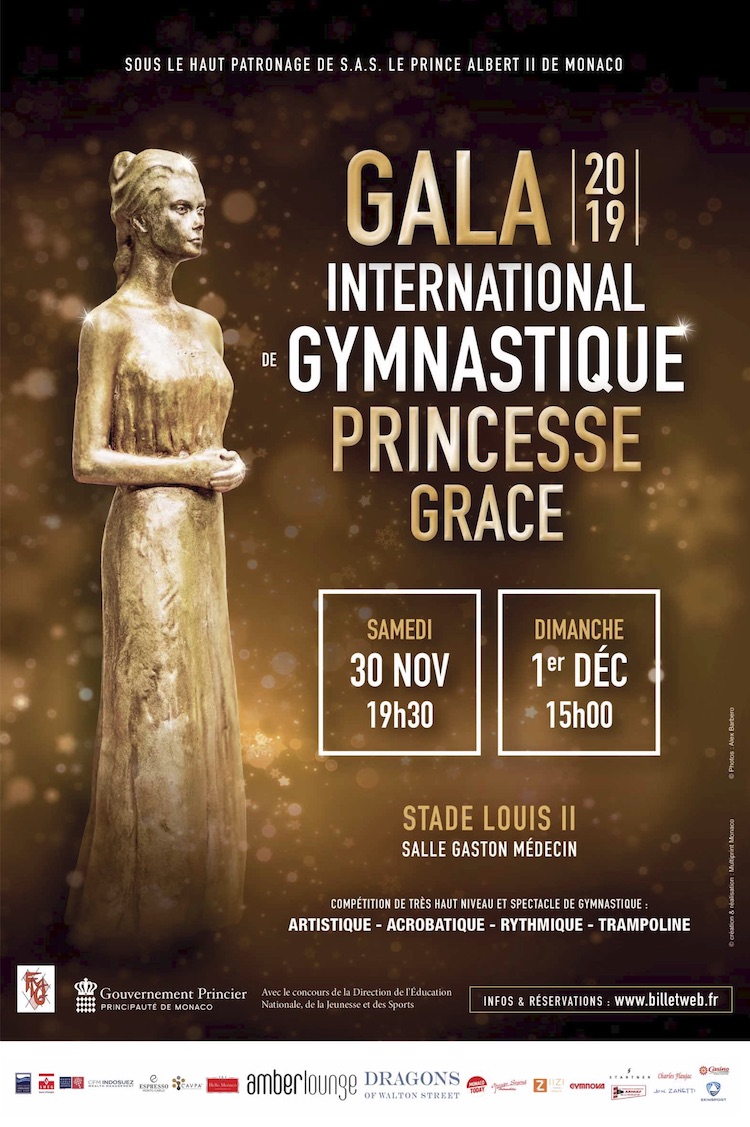 Gymnastics gala poster
