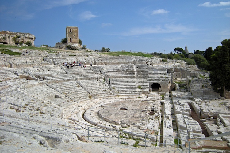 Sicilia Siracusa Teatro Greco
