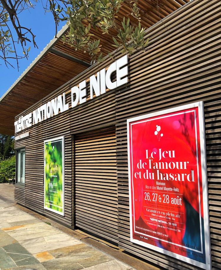 TNN kiosk Coulée Verte in Nice