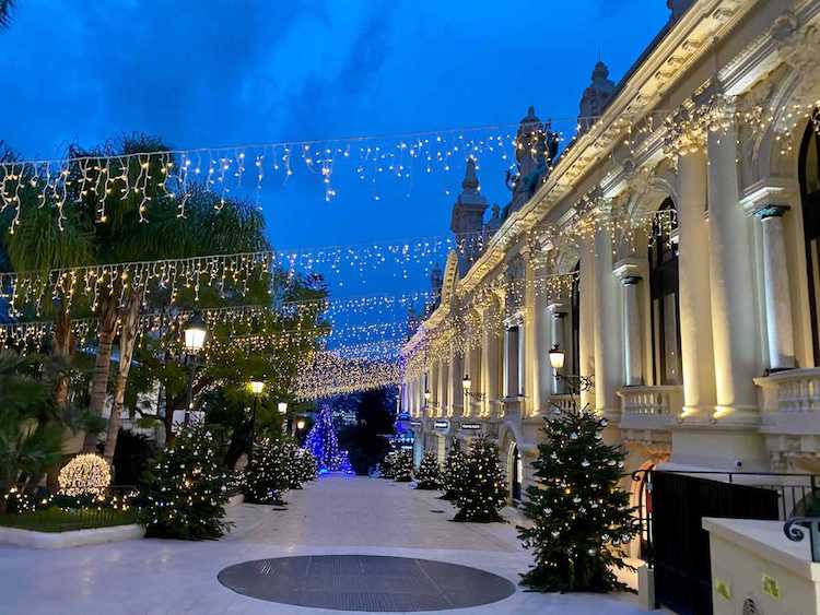 Monaco Christmas decorations