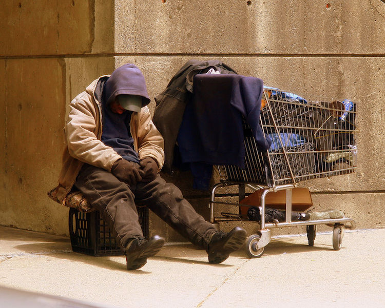 Homeless Man Wikimedia Commons
