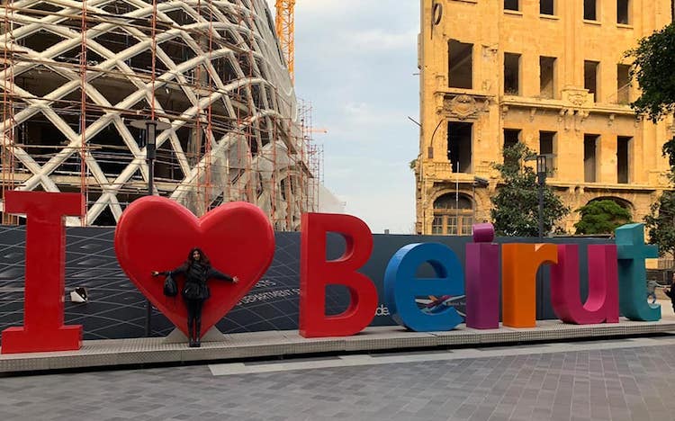 Nada Skaff loves Beirut