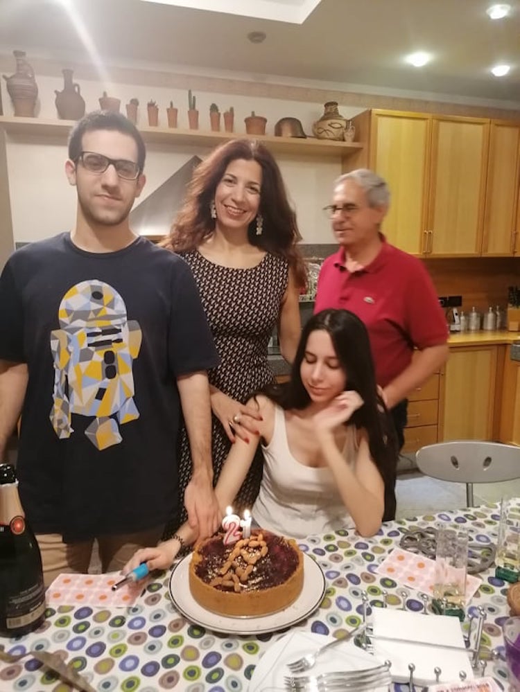 Nada Skaff and family
