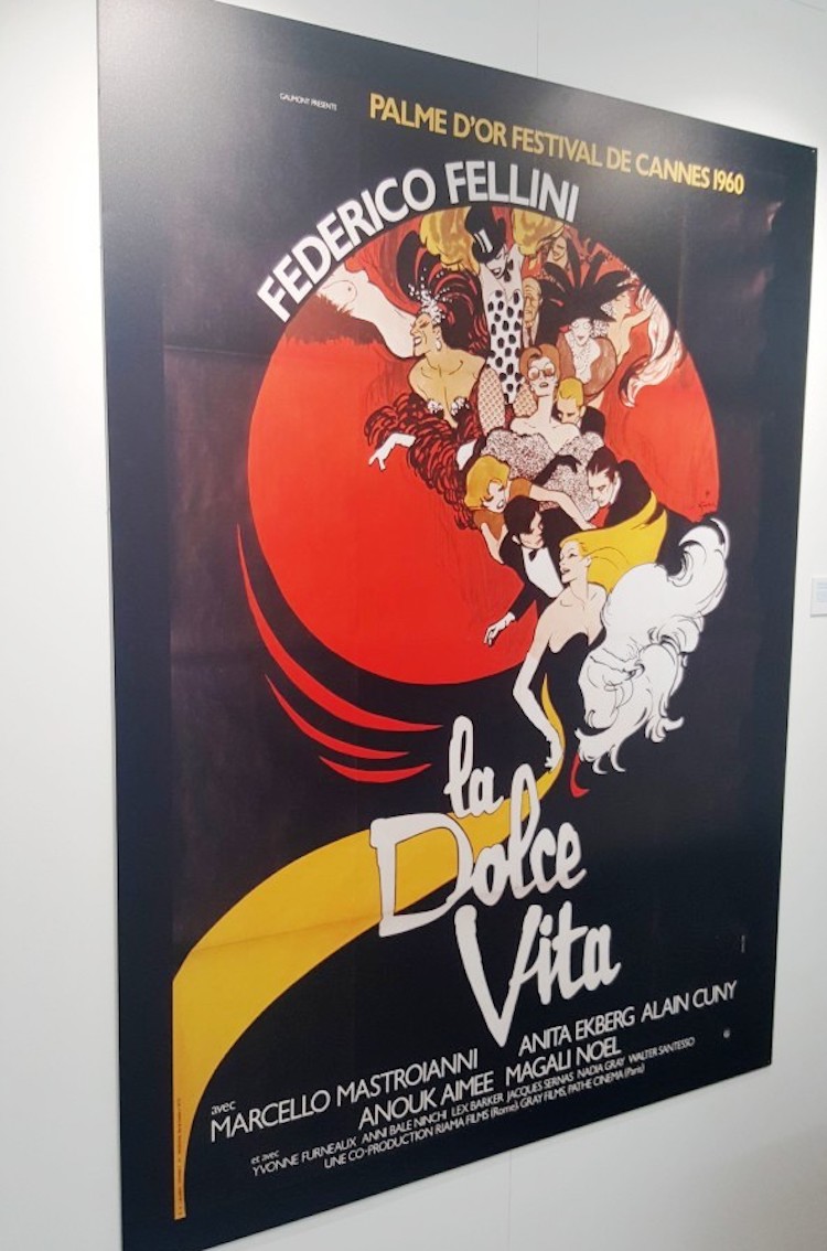 Fellini La Dolce Vita poster