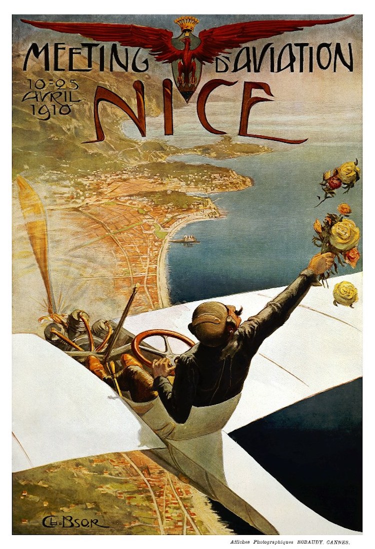 Charles Léonce Brossé - Meeting d'aviation Nice 1910