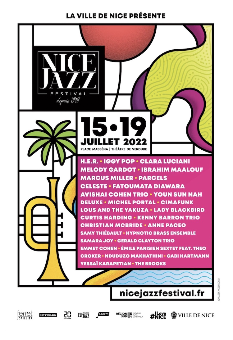 Nice Jazz Festival poster 2022